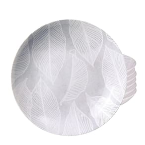 Jogo Kit 6 Pratos Fundo 21Cm Porcelana Tramontina Arbo Sopa