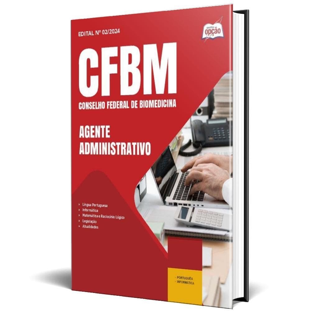 Apostila Cfbm 2025 - Agente Administrativo
