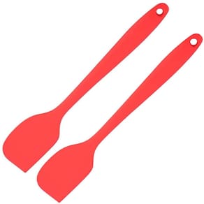 Espatula De Silicone Vermela Grande Kit 02 Un
