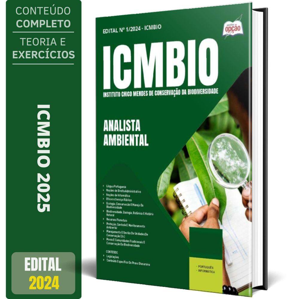 Apostila Icmbio 2025 - Analista Ambiental