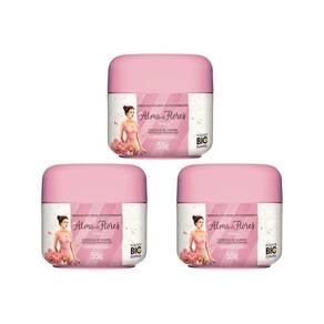 Desodorante Creme Alma De Flores 55G Essencia De Jasmim-3Un