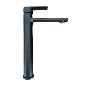 Misturador Monocomando Lavatório Bica Slim Alta Black Preto