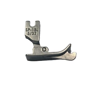 Pé Calcador Pesponto Lado Esquerdo C. Guia Reta Industrial 4mm Sp-18l 5/32