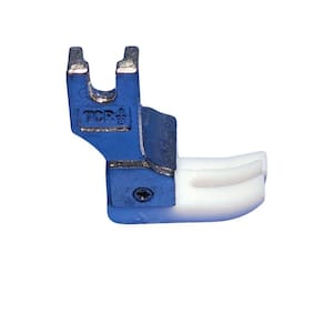 Pé Calcador De Teflon Pesponto Compensado Para Maquina Reta Industrial Lado Direito 3mm Tcr-1/8e