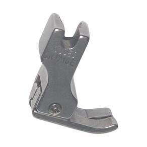 Pé Calcador Pesponto Compensado Para Maquina Reta Industrial Lado Direito 2mm Cr-1/16e