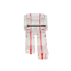 Pé Sapata Calcador Transparente Para Maquina De Costura Reta Domestica - 66142