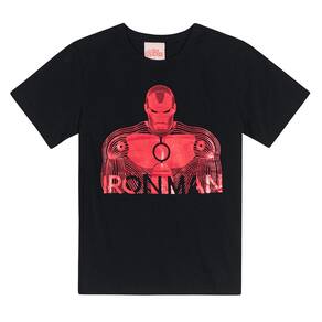 Camiseta estampada Infantil menino Licenciados Brandili Cinza