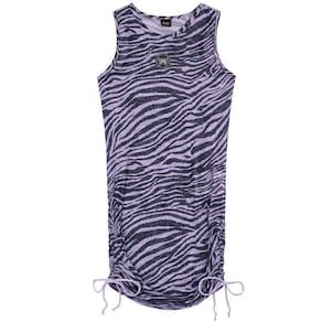 Vestido regata em tule teen menina Young Class Lilás