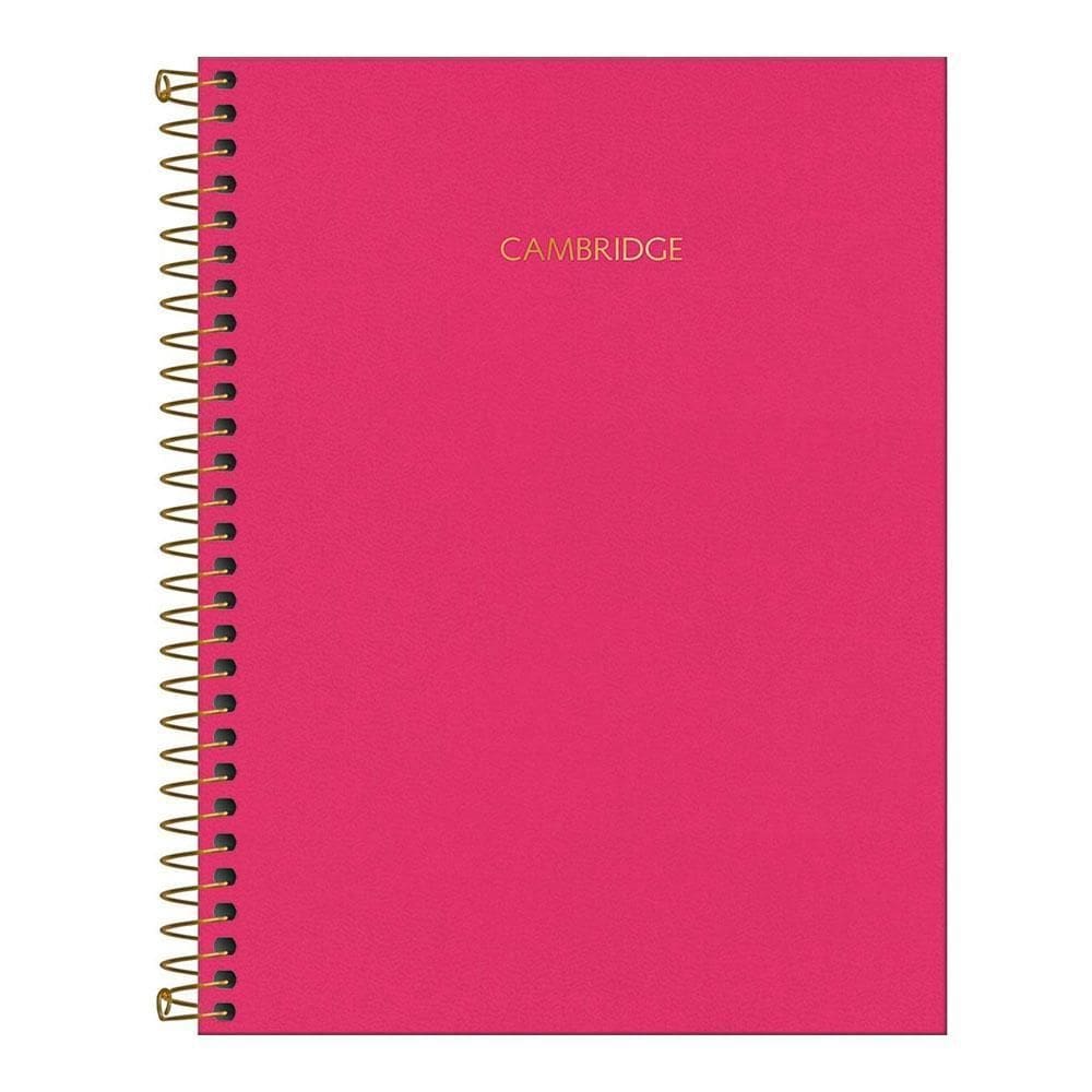 Caderno Univ 80Fls Executivo Cambridge Pink Tilibra