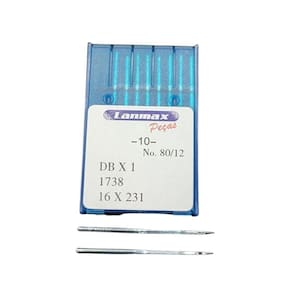 Agulha Cabo Fino Dbx1 Para Maquina De Costura Reta Industrial Numero 12