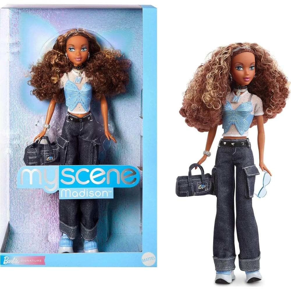 マイシーンバービー　希少　海外　myscene mattel Boneca Barbie Signature My Scene Madison | Casas Bahia
