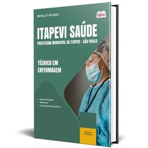 Apostila Itapevi Saúde 2025 - Técnico Em Enfermagem