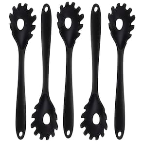 Pegador De Massa Silicone Preto Grande Kit 05 Un