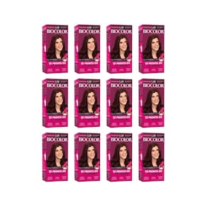 Coloração Biocolor Creme 5.59 Acaju Púrpura Deslumb - 12Un