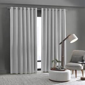 Cortina Blackout 100% Linen 5,4 X 2,7 - Bella Janela Areia