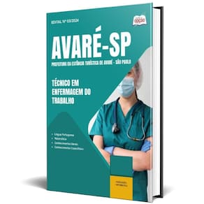 Apostila Prefeitura Avaré Sp 2025 Técnico Em Enfermagem Do
