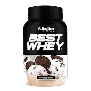 Suplemento Best Whey Isolado Hidro Cookies 900G - Atlhetica