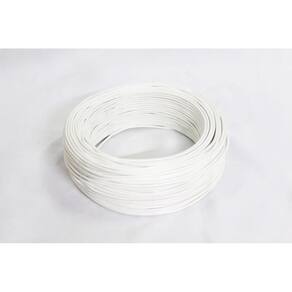 Fio Cabo Flexível 4 Mm 40 Metros Branco