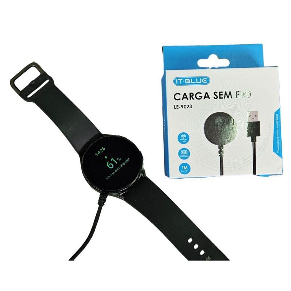 Cabo Magnetico Por Inducao 1M It-Blue Le-9023