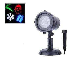 Projetor Natal Led Holographic Natalino Espeto Jardim Bivolt