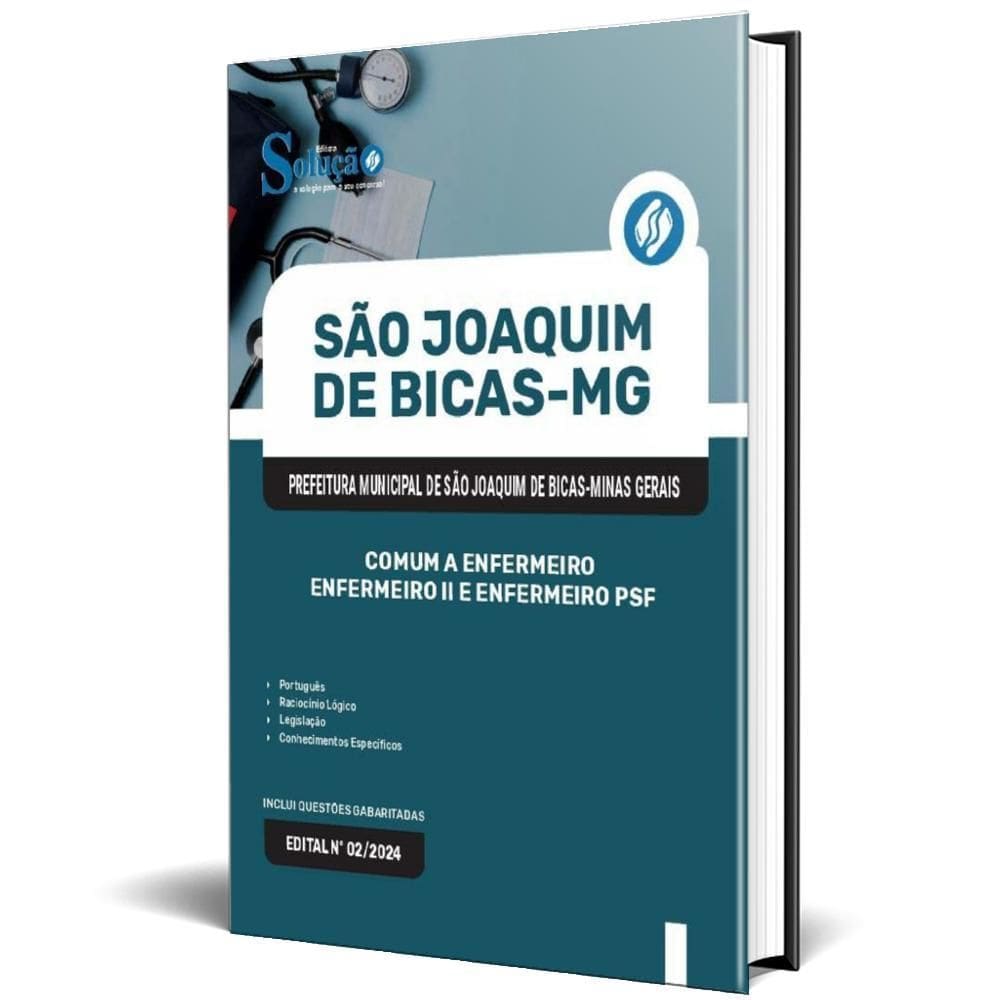 Apostila Prefeitura São Joaquim Bicas Mg 2024 Comum A