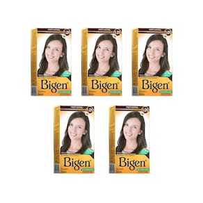 Coloraçao Bigen 58 Preto Natural - Kit C/5Un