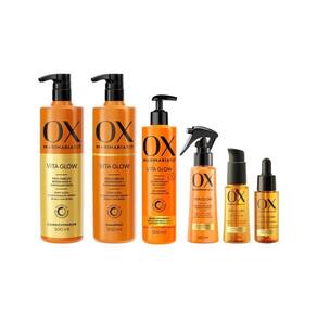 Kit Ox Vita Glow Mari Maria Cond+Sh+Serum+Ol+Tonico+Leave-In