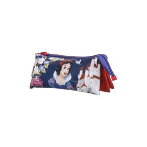 Estojo Escolar Dermiwil Triplo Branca De Neve Vermelho 37319