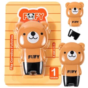 Fita Corretiva Ursinho Fofinhos Cute - Ff6507 - Fofy