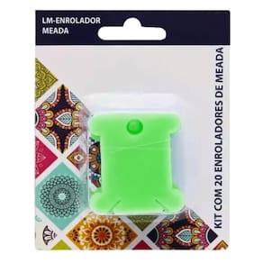 Kit Placa Enrolador De Linhas Meada Lanmax Com 20 Und Lm-enrolado