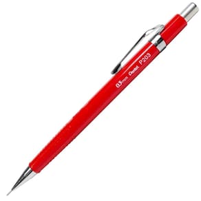 Lapiseira Técnica Sharp Vermelho 0.3Mm Pentel