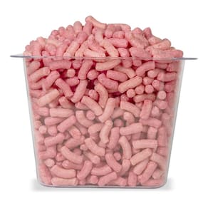 10 Litros Bio Pack Flocos Proteção Rosa Biodegradável Enchimento Caixa e Proteção de Produtos Frágeis
