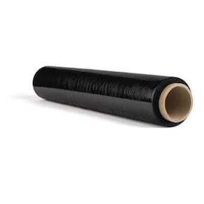 100 Metros Bobina Stretch Preto Embalagem Empacotamento Proteção Discreto 50x100 estica até 220% com 5 Camadas