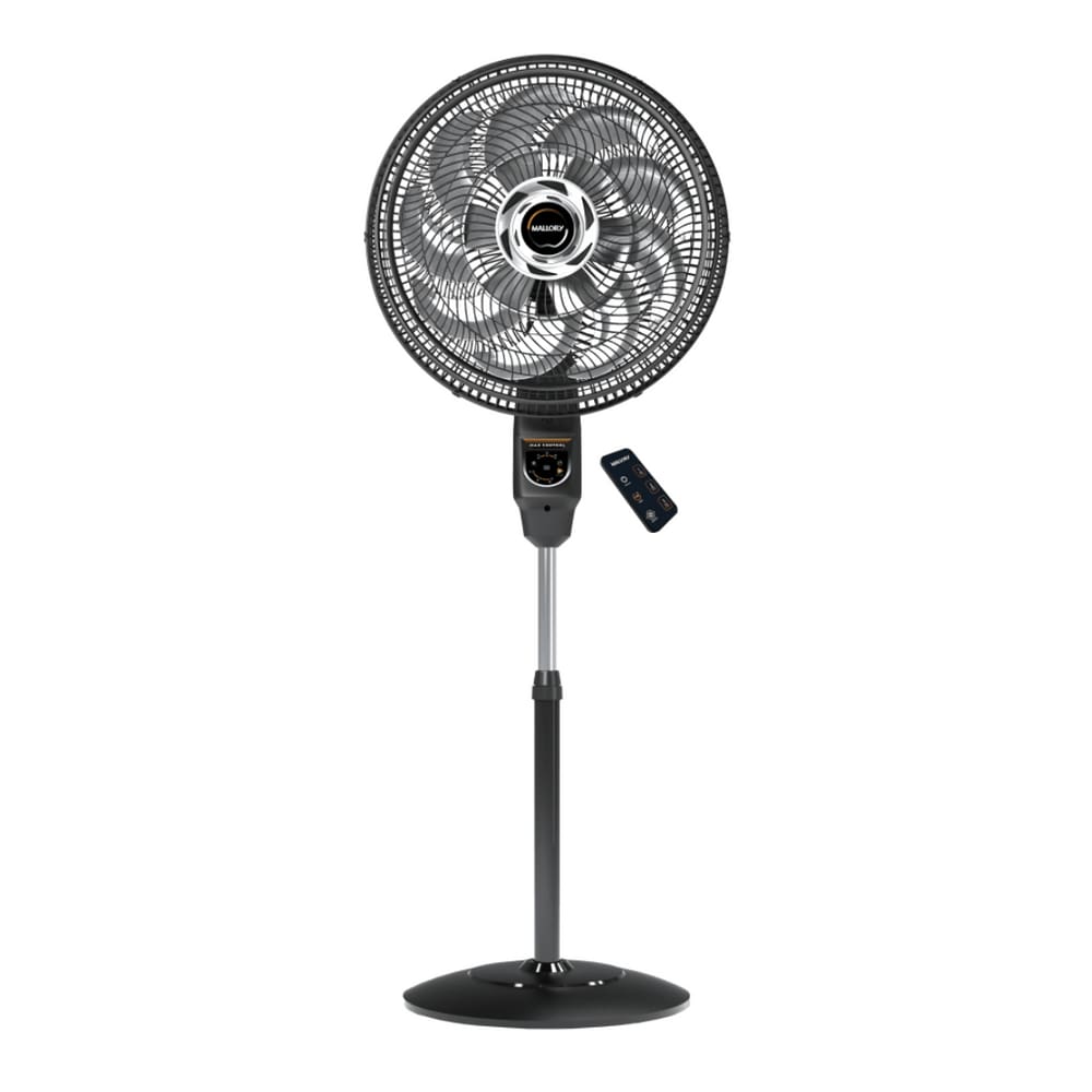 Ventilador Mallory Max Control 40Cm Diâmetro 15 Pás Com Controle Pr-Gr - 127V