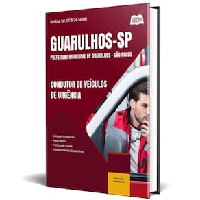 Apostila Prefeitura Guarulhos Sp 2024 Condutor Veículos