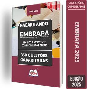 Caderno Embrapa 2025 Técnico E Assistente Conhecimentos