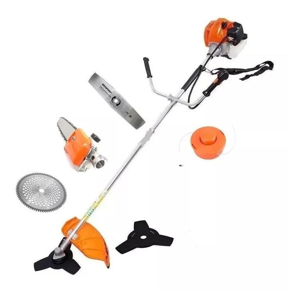 Roçadeira 63Cc + Motopoda E Disco 80 Dentes