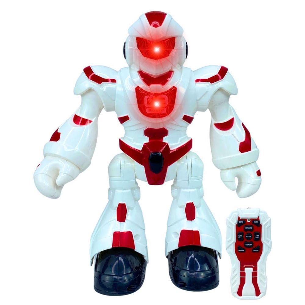 Robô Brinquedo Dança Se Movimenta Com Sons & Luz - Castela