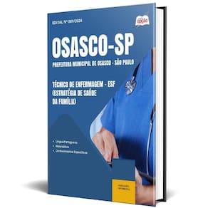 Apostila Prefeitura Osasco Sp 2025 Técnico Enfermagem Esf