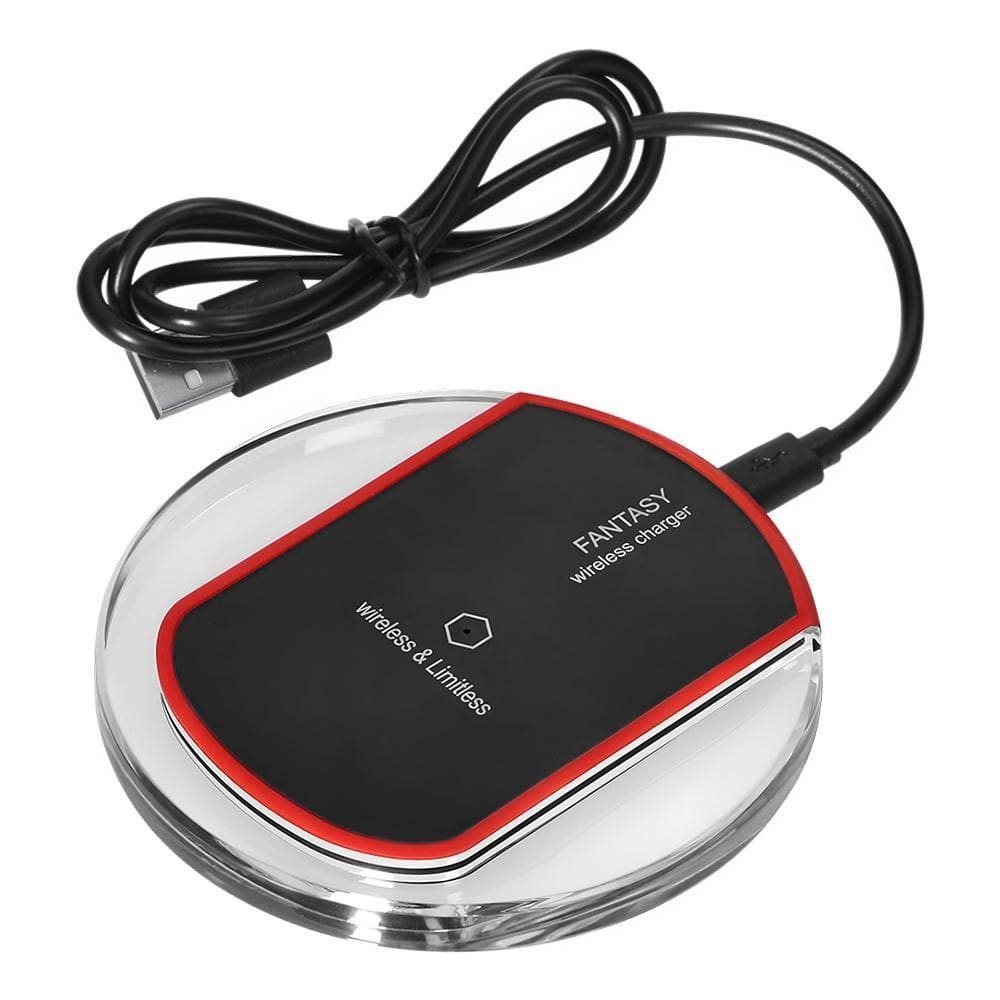 Base Carregadora Fantasy Qi Wireless Slim Sem Fio - Preto