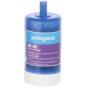 Refil Ab 40 Rosca Curta Acquabios Compatível Os Modelos:
