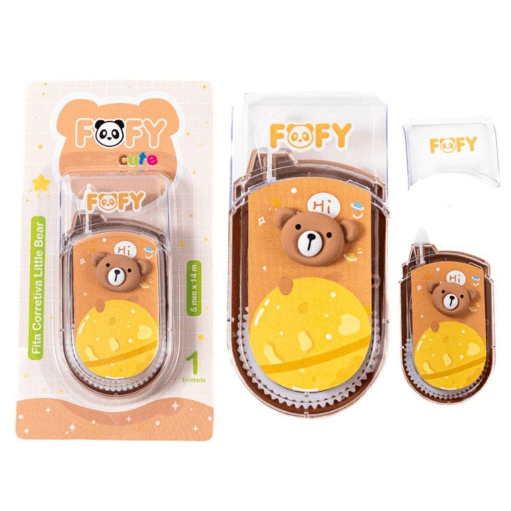 Fita Corretiva Little Bear Ursinho Cute - Ff6510 - Fofy