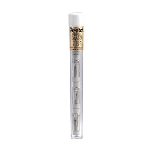 Borracha Pentel Refil Para Lapiseira Com 04 Borrachas