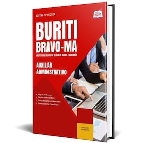 Apostila Prefeitura Buriti Bravo Ma 2024 Auxiliar