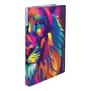 Sketch&Planner Caderno-Agenda - Lion Colors - Ore, Estude, Desenhe
