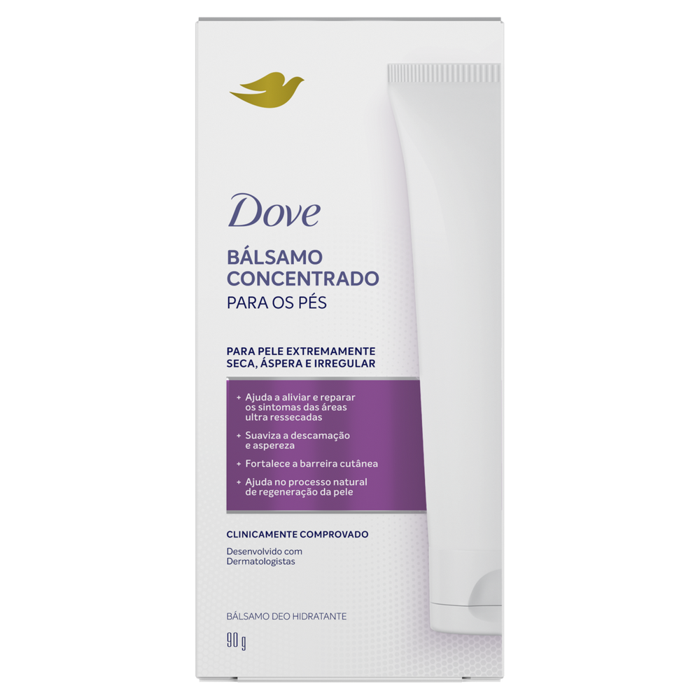 Bálsamo Deo Hidratante Concentrado para os Pés Dove 90g