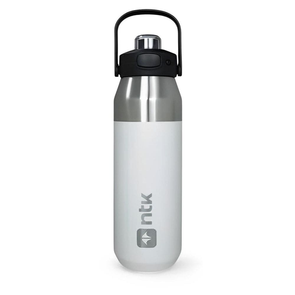 Garrafa Térmica Isomax 1L Aço Inox Branco 301358-Bc Nautika