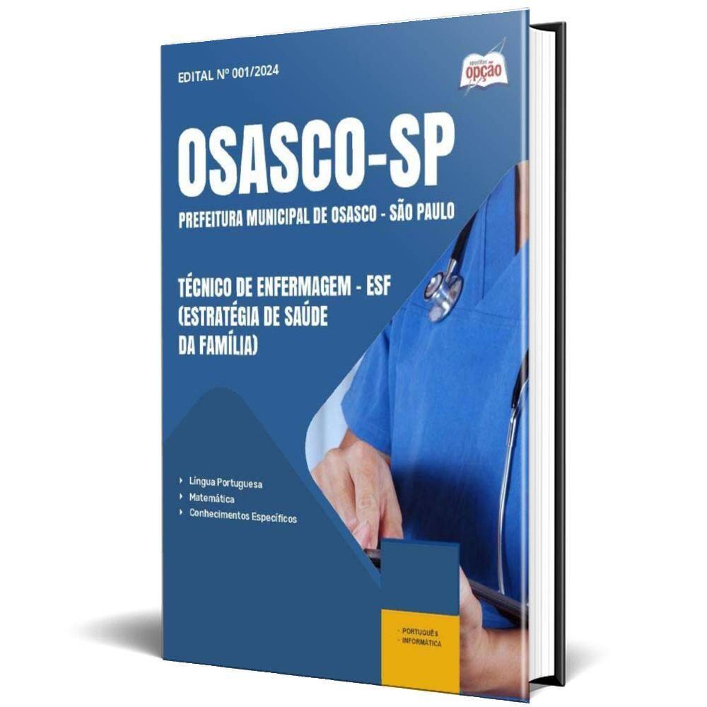 Apostila Prefeitura Osasco Sp 2025 Técnico Enfermagem Esf