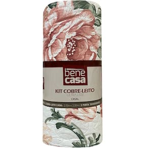 Kit Cobre Leito Casal Ultra Lisse Estampado 210x230cm