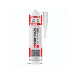 Cola Selante Adesivo Cibra Flex Pu Construção 400gr Cinza